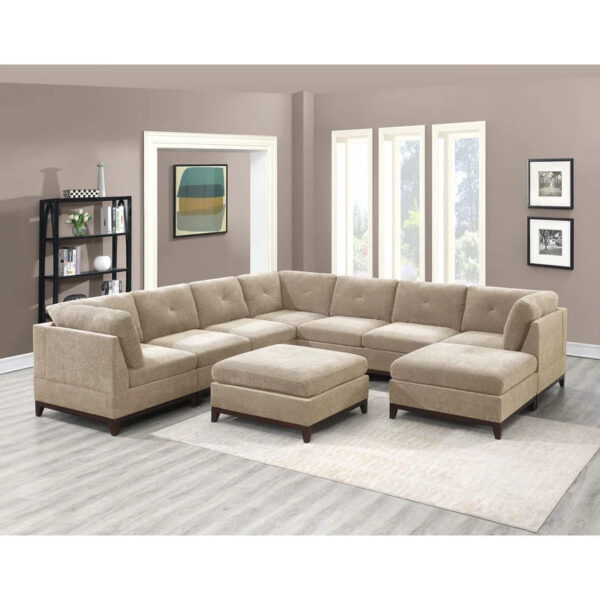 7 Seater Sofa Set: Corner Sectional Sofa Set