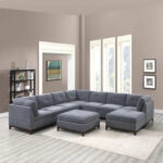 7 Seater Sofa Set: Corner Sectional Sofa Set
