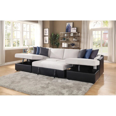 Sofa Cum Bed: Leather Sectional Sofa Bed