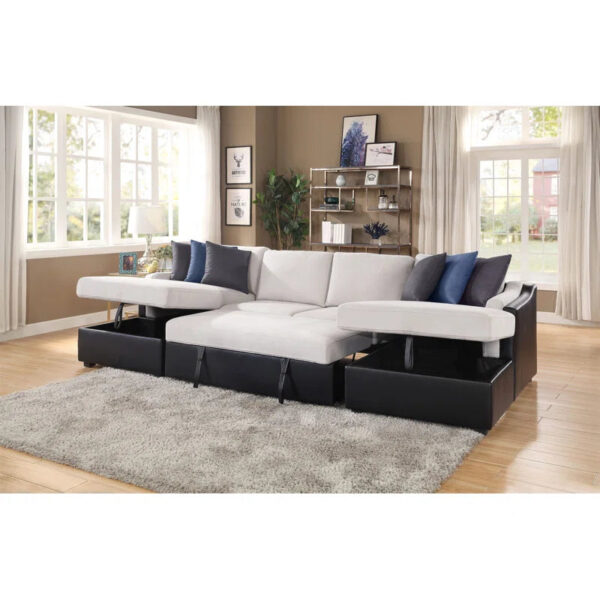 Sofa Cum Bed: Leather Sectional Sofa Bed