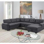 Sofa Cum Bed: Upholstered Sectional Sleeper Sofa & Chaise