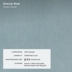 Modular Bondi Latte 3-Seater Sofa in Glacier Blue | Classic Blend